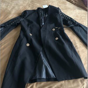 Blithe Black Blazer Dress